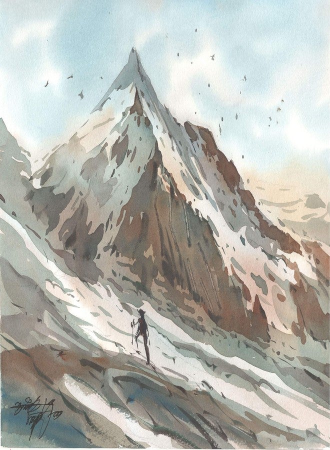 CAMPAP Arto Watercolour Paper Pack 300gsm, Serene, 100% Cellulose, A3 - Image 3